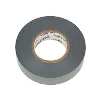 Изолента ПВХ профессиональная 0.18х19мм 20м сер. (уп.10шт) Kranz KR-09-2808