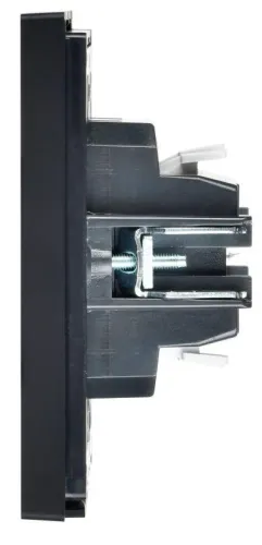 Выключатель 1-кл. FORTE&PIANO 10А FP110 с самовозвратом черн. IEK FP-V14-0-10-1-K02 фото 3