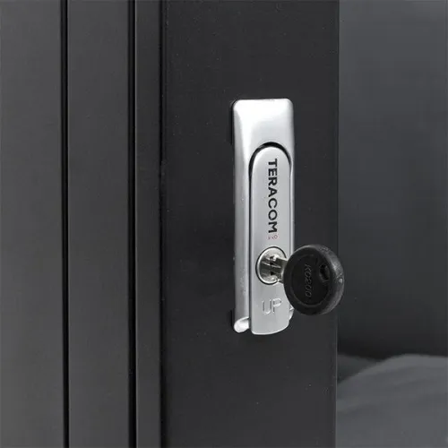 Шкаф настенный 19дюйм TERACOM PRO 12U 600х450мм дверь стеклянная с замком-ручкой черн. EKF TRP-WLL-1264-40B фото 21