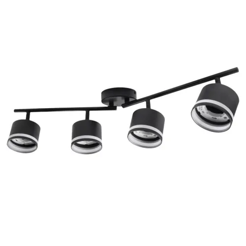 Светильник PCL-0804 max 20Вт (каждая лампа) 4xGX53 IP20 230В BL настен./потолочн. декор. под лампу JazzWay 5066922 фото 4