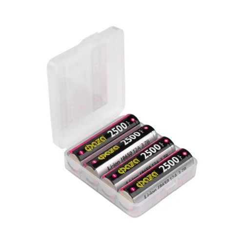 Аккумулятор 18650 3.7В Li-Ion 2500мА.ч без платы защиты PB-4 (уп.4шт) ФАZА 5060326 фото 3