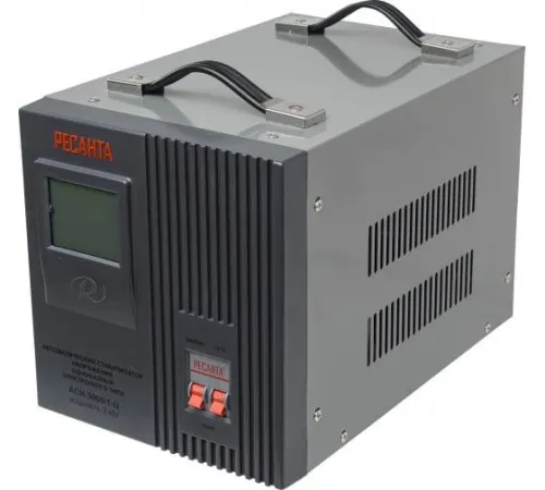 Стабилизатор напряжения АСН-3000/1-Ц 1ф 3кВт IP20 релейный Ресанта 63/6/5 фото 2