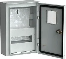 Корпус ЩУРн-1/9 TITAN 370х250х135мм У1 IP54 коттеджный метал. IEK MKM24-N-009-54-ZO