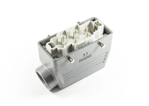 Ввод вилкабоковой 6 полюсов 4х80А+2х16А EMAS EBM806FU10 фото 2