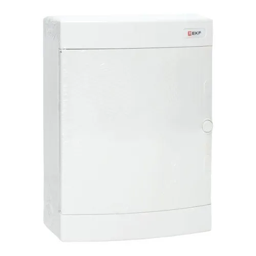 Щит распределительный навесной Unix 2х12мод. IP41 бел. дверь PROxima EKF ux-2x12-nw фото 2