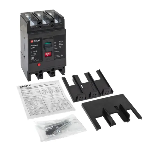 Выключатель автоматический 3п 40А 15кА LS63 ProPact EKF mccb-63-15-3-40-ls фото 2