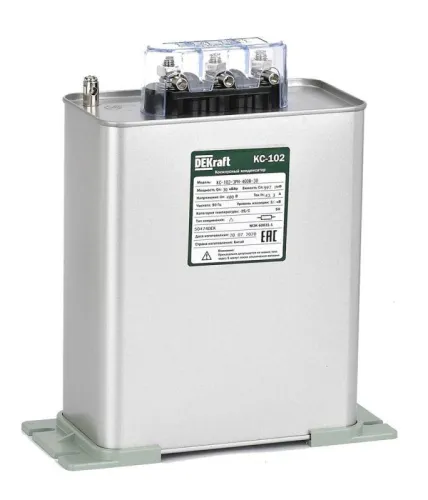Конденсатор косинусный КС-102 3ф 480В 50квар DEKraft 50484DEK