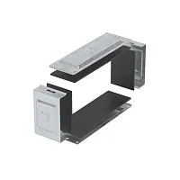 Комплект для обеспечения степени защиты IP44 в местах соединения секций лотков 600х80 цинк-ламель DKC SIP00860HDZL