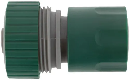 Соединитель пластиковый 3/4дюйм автостоп FIT 77406 фото 2