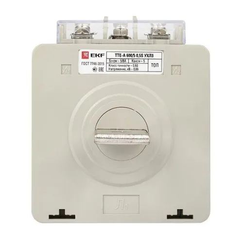 Трансформатор тока ТТЕ-А 600/5А кл. точн. 0.5S с клеммой напряжения PROxima EKF tte-S-600-0.5S фото 5