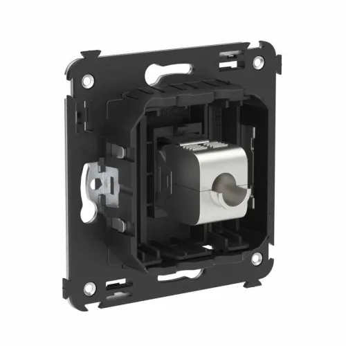 Розетка компьютерная 1-м СП Avanti "Черный матовый" RJ45 кат.6A без шторок экранир. механизм DKC 4412773 фото 5