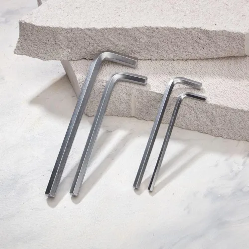 Набор ключей имбусовых HEX 2.0-12мм CrV 9шт удлиненные Kranz KR-12-5213 фото 7