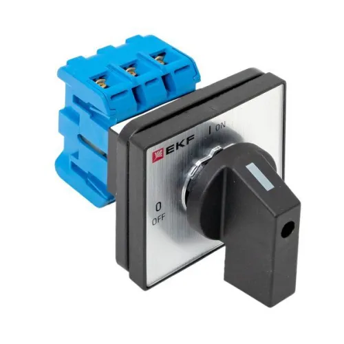 Переключатель кулачковый ПК-2-13 3П 25А "ВКЛ-ВЫКЛ" EKF pk-2-13-25 фото 8