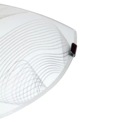 Светильник НББ 21-60 М19 "Бриз" 300/2 1х60Вт E27 IP20 матов. бел./клипсы штамп метал. (инд. упак.) Элетех 1005205921 фото 5