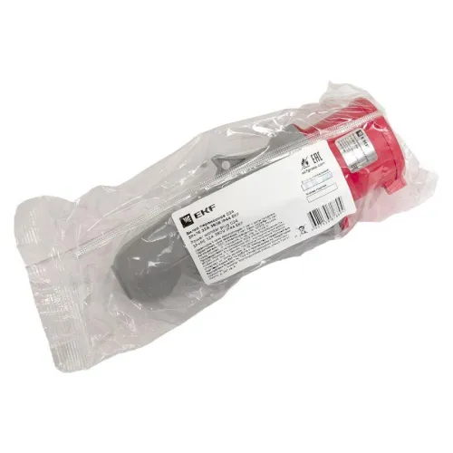 Вилка переносная 024 3Р+РЕ 32А 380В IP44 PROxima EKF ps-024-32-380-PRO фото 7