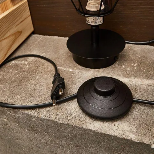 Выключатель-кнопка 250В 2А ON-OFF (напольная - для лампы) Rexant 36-3025 фото 6