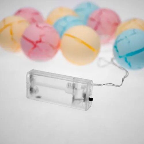 Гирлянда светодиодная "Карамельки" 1.5м 10LED тепл. бел. 0.1Вт IP20 провод ПВХ прозр. элементы питания 2хAA (не в компл.) Neon-Night 303-082 фото 8