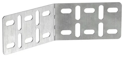 Пластина соединительная регулируемая H=80мм IEK CLM40D-PSR-080