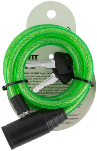 Замок тросовый 10х950мм FIT 67100 фото 4