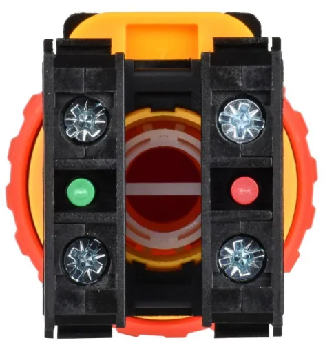 Кнопка "Грибок" 1НО+1НЗ MASTER поворотн. с фиксацией красн. IEK MI-BG60-11ZS-3-23-K04 фото 4