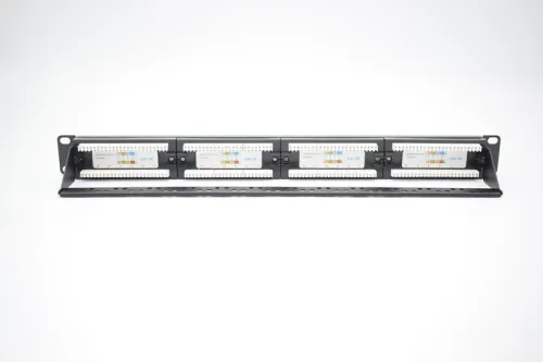 Патч-панель 19дюйм 1U кат.5E неэкранир. 24 порта RJ-45 Dual IDC с задн. кабельным организатором TOKOV ELECTRIC TKE-PP-5E-1U-24P-UTP-CO фото 2