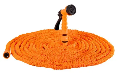 Набор для полива с растягивающимся шлангом 80м Вихрь 73/7/2/38