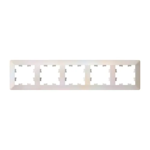 Рамка 5-м AtlasDesign Air жемчуж./дым. бел. SE ATN220405 фото 3