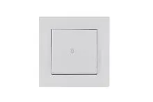Выключатель проходной 1-клав. Karea RIZZ бел. Makel 88001005