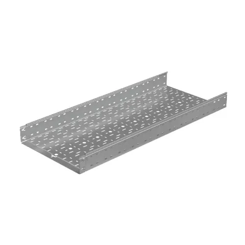 Лоток листовой перфорированный 500х100 L6000 сталь 1.5мм "Быстрый монтаж ПЛЮС" LPplus100-500-1.5-6000 КМ PL12151