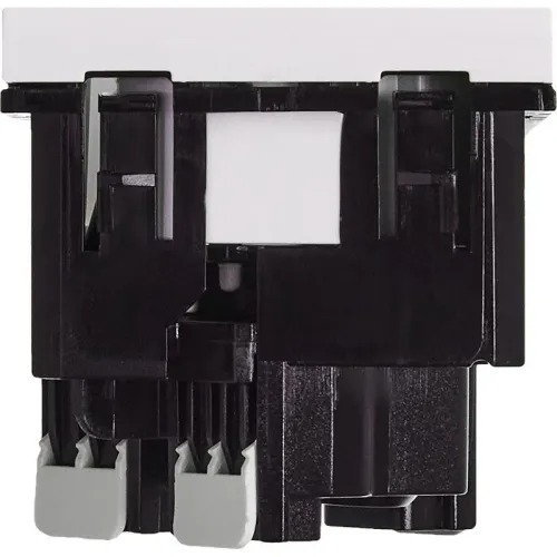 Розетка 2мод. 16А 250В 45град. с заземл. без защ. шторок безвинт. зажимы бел. ИЭК Leg 4521058 фото 6