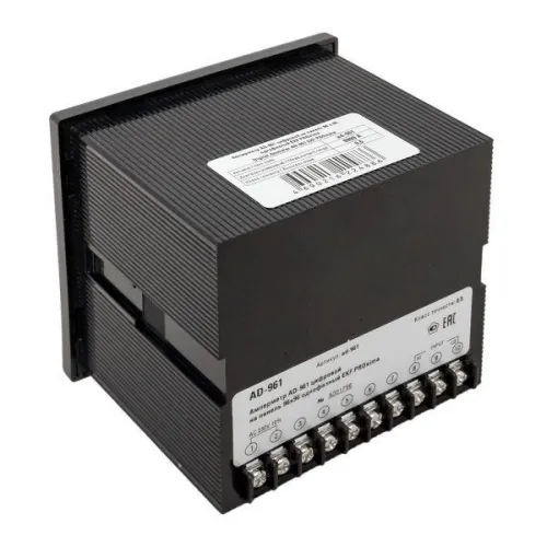 Амперметр цифровой AD-961 1ф на панель 96х96 EKF ad-961 фото 8