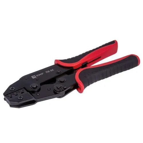 Пресс-клещи ПК-04 0.5-6.0кв.мм НК РП-М РП-П Expert EKF pk-04-exp фото 2