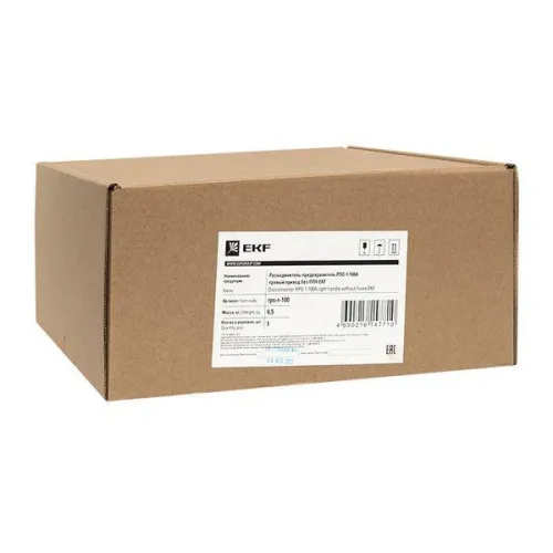 Разъединитель-предохранитель РПС-1 100А правый привод без ППН Basic EKF rps-r-100 фото 2