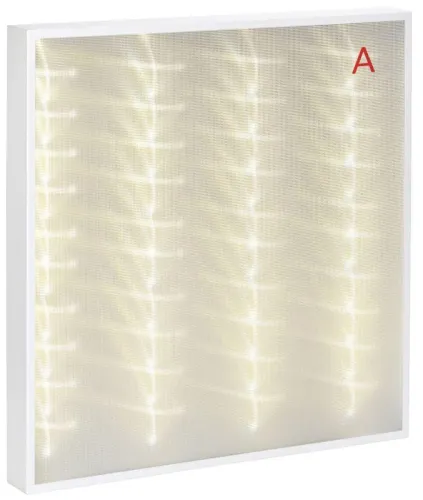 Светильник светодиодный ДВО 2001A PRO 30Вт 3000К Грильято панель микропризма БАП 3ч IEK LTP-DVO2-2001A-30-30-K01 фото 2