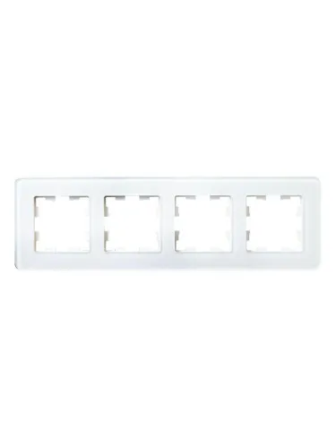 Рамка 4-м BRITE РУ-4-2-Бр стекло бел. RE IEK BR-M42-G-41-K01 фото 3