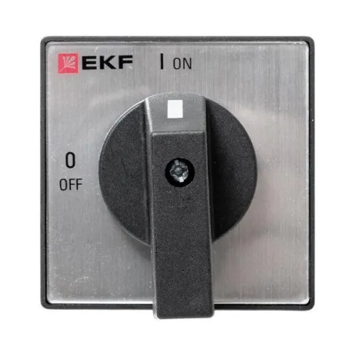 Переключатель кулачковый ПК-2-13 3П 63А "ВКЛ-ВЫКЛ" EKF pk-2-13-63 фото 4