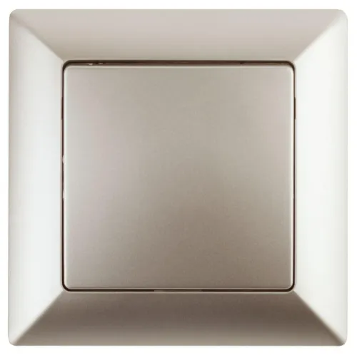 Переключатель промежуточный 1-кл. СП Solo 4-108-04 10А 250В IP20 шампань Intro Б0053620