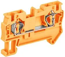 Клемма пружинная КПИ 2в-4 41А оранж. IEK YZN11-004-K09