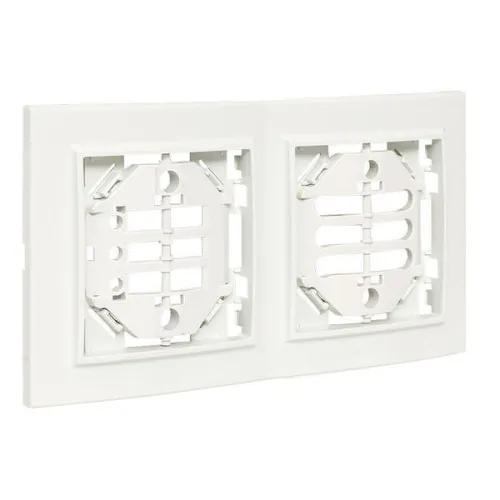 Рамка 2-м Минск вертикальная бел. Basic EKF ERM-G-312-10