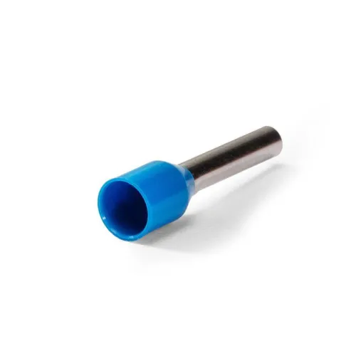 Наконечник штыревой втулочный изолированный НШВИ 2.5-12 ЕВРО син. КВТ 103203 фото 4