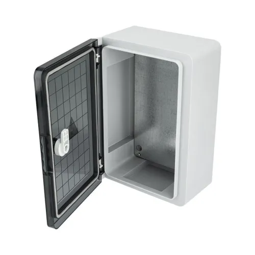 Корпус ЩМПп 320х220х130мм IP65 с прозр. дверцей пластик. Rexant 11-0452 фото 2