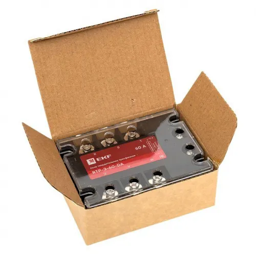 Реле твердотельное трехфазное RTP-60-DA PROxima EKF rtp-3-60-da фото 4