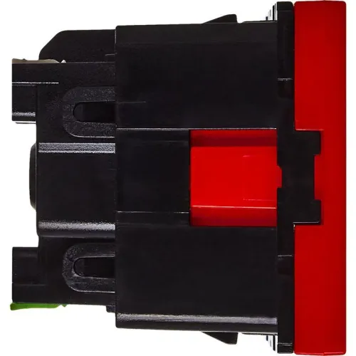 Розетка 2мод. 16А 250В 90град. с заземл. защ. шторки безвинт. зажимы и блокировкой красн. ИЭК Leg 4525061 фото 3