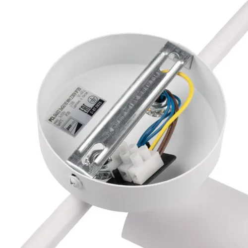 Светильник PCL-0403 3xGU10 IP20 230В WH настен./потолочн. декор. под лампу JazzWay 5066663 фото 11