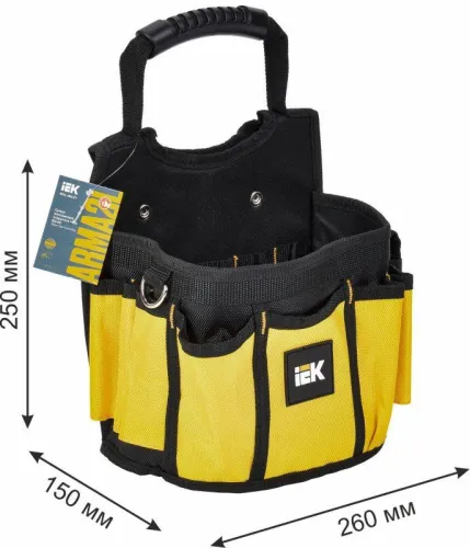 Сумка монтажника открытого типа BG-05 IEK ARMA2L 5 IEK A2L5-BG30-05-K02 фото 4