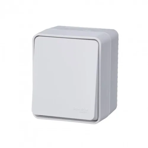 Переключатель проходной 1-кл. ОП AtlasDesign PROFI IP54 10AX бел. SE ATN540161