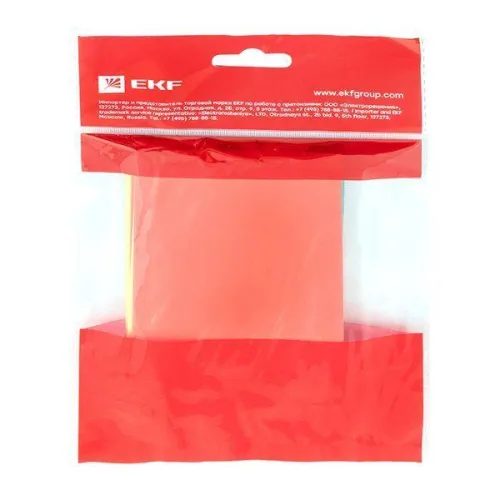 Набор трубок термоусадочных ТУТ нг тонкостен. 40/20 (7 цветов по 3шт 100мм) EKF tut-n-40 фото 4