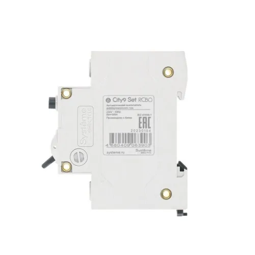 Выключатель автоматический дифференциального тока 2п (1P+N) C 32А 30мА тип A 4.5кА City9 Set 230В SE C9D55632 фото 8