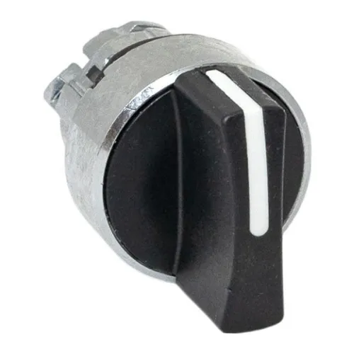 Механизм переключателя исполнительный ХB4 на 2 положения возвратный без фиксации без подсветки с короткой ручкой IP65 EKF XB4BD2-65