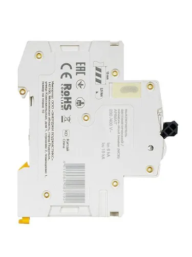 Выключатель автоматический модульный 2п B 20А M06N ARMAT IEK AR-M06N-2-B020 фото 7